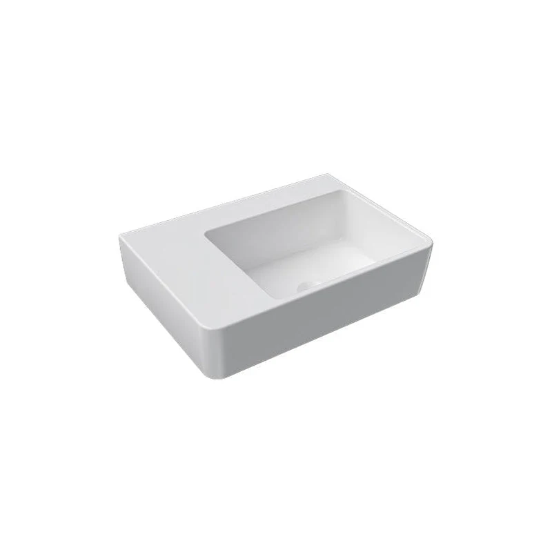 Parisi Quasar 65 Bench Basin with Left Hand Shelf