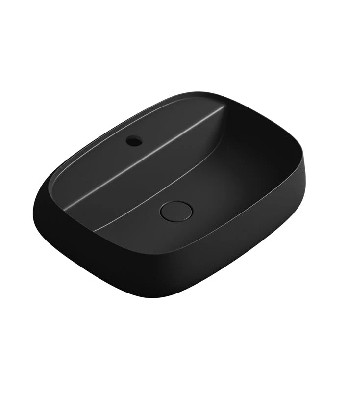 Parisi Seed 600 x 450 Wall Basin - Matt Black