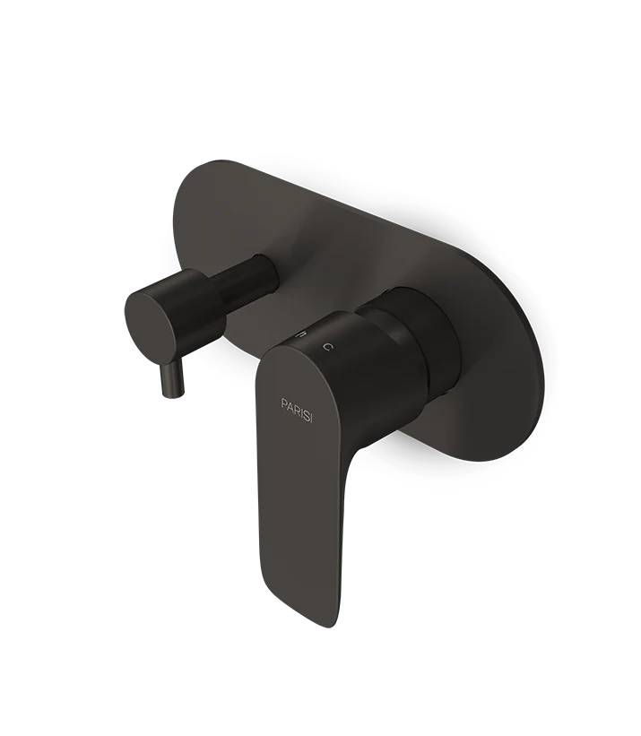Parisi Slim II Wall Mixer with 2-Way Diverter - Fucile