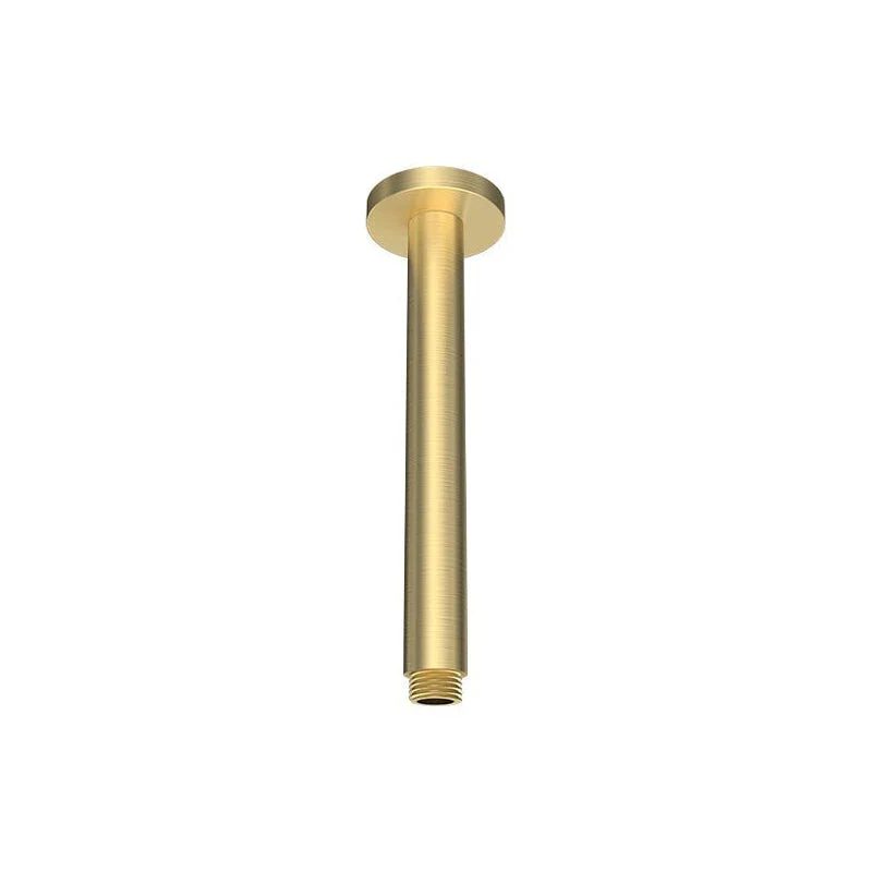 Parisi Tondo Ceiling Shower Arm 200mm - Brushed Brass