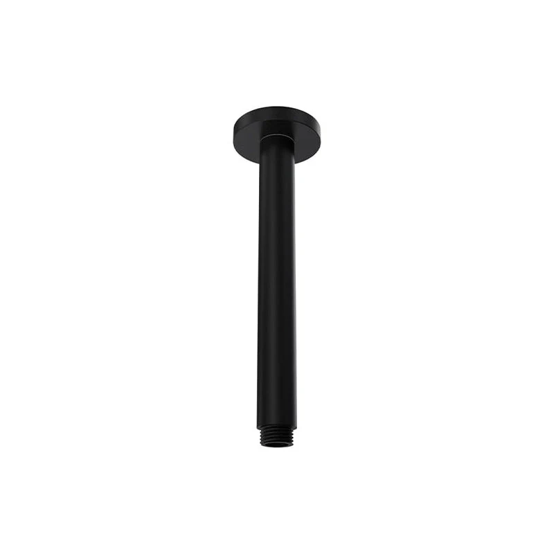 Parisi Tondo Ceiling Shower Arm 200mm - Matt Black
