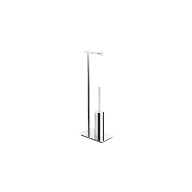 Parisi Tondo Freestanding Toilet Roll Holder and Brush Set