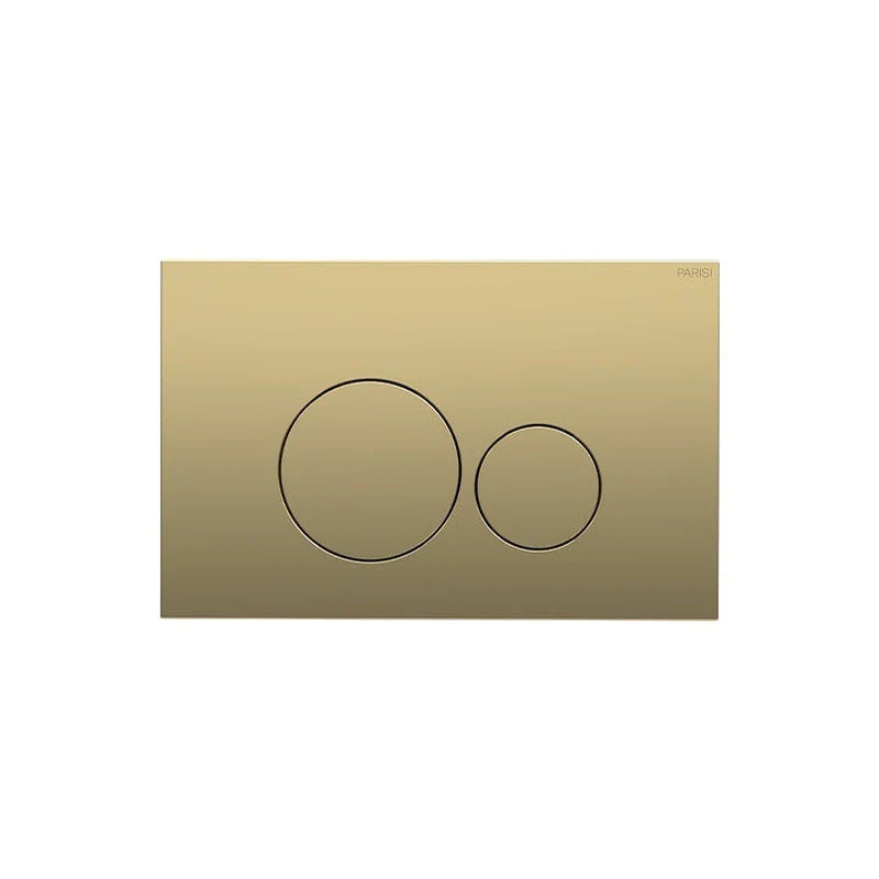 Parisi Tondo Push Panel - Satin Gold