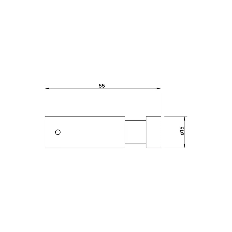 Parisi Tondo Robe Hook - Matt Black - Image 2