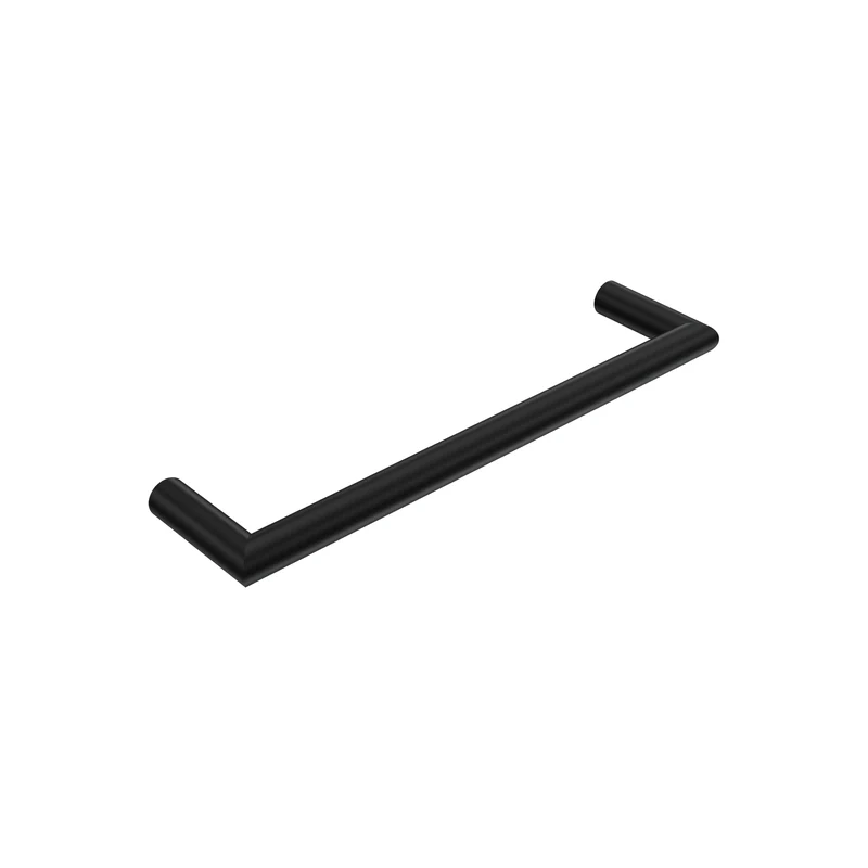 Parisi Tondo Single Towel Rail 300mm - Matt Black