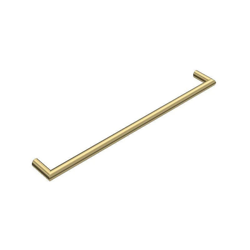 Parisi Tondo Single Towel Rail 600mm - Brushed Brass