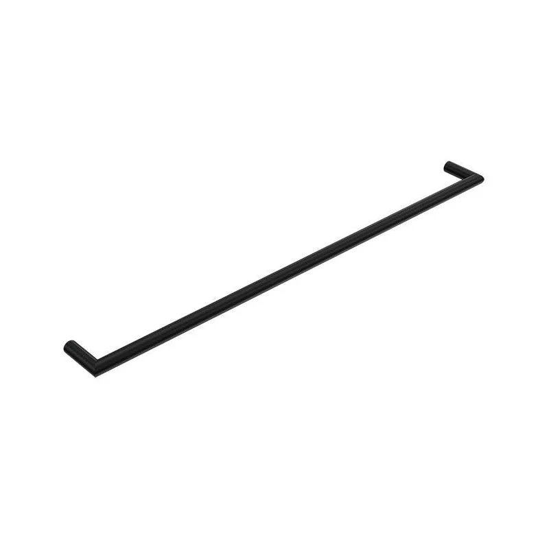 Parisi Tondo Single Towel Rail 770mm - Matt Black