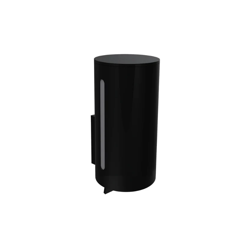 Parisi Tondo Wall Mounted Shower Soap Dispenser - Matt Black