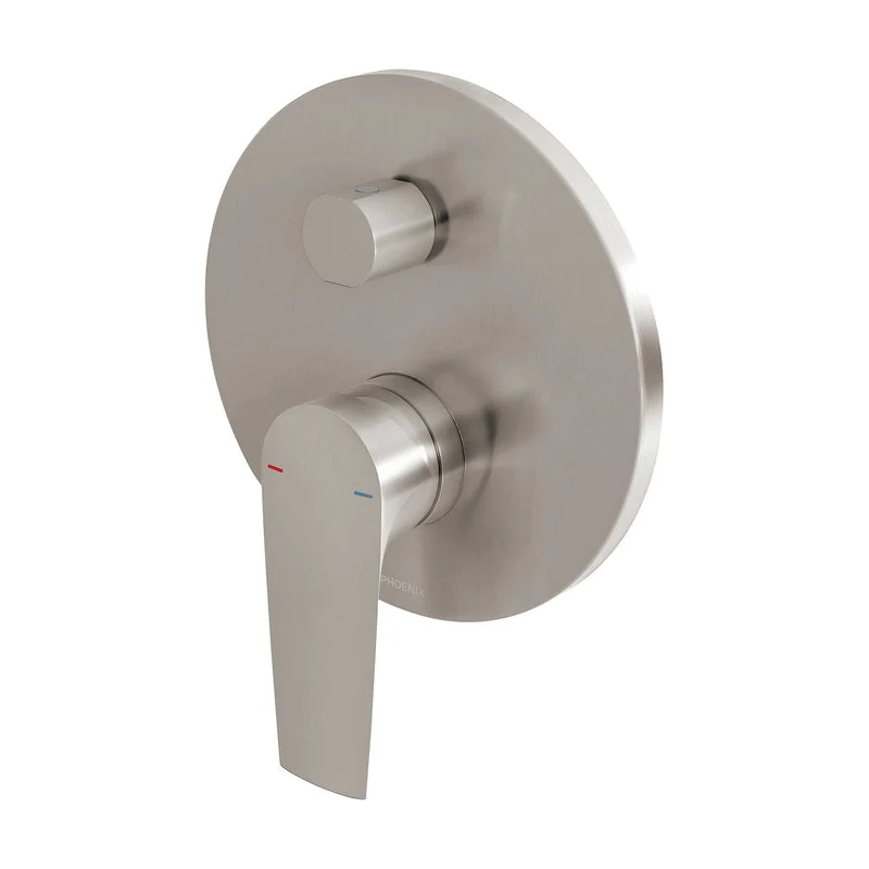 Phoenix Arlo Shower / Bath Diverter Mixer Trim Kit Only - Brushed Nickel