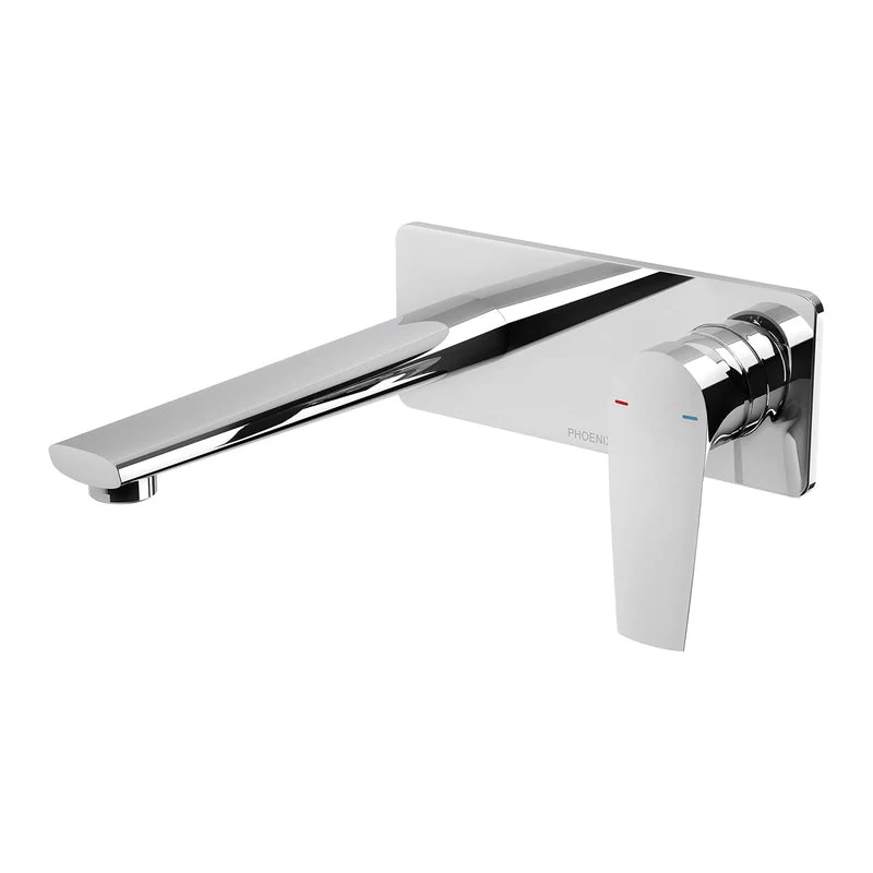 Phoenix Arlo Wall Basin / Bath Mixer Set 200mm Trim Kit Only - Chrome