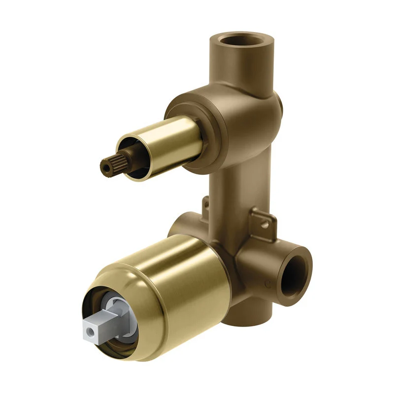 Phoenix Builders Shower / Bath Diverter Mixer Body Only - Brushed Gold
