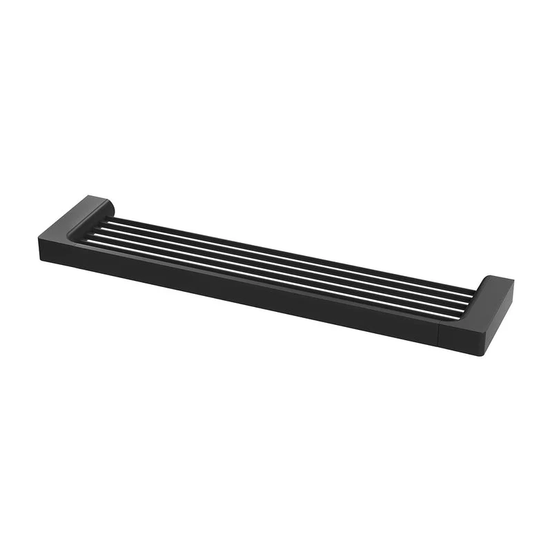 Phoenix Gloss Shower Shelf - Black Matte