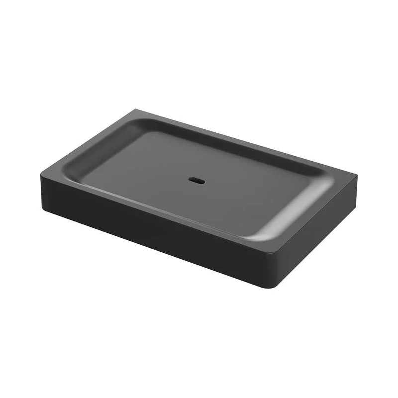 Phoenix Gloss Soap Dish - Black Matte