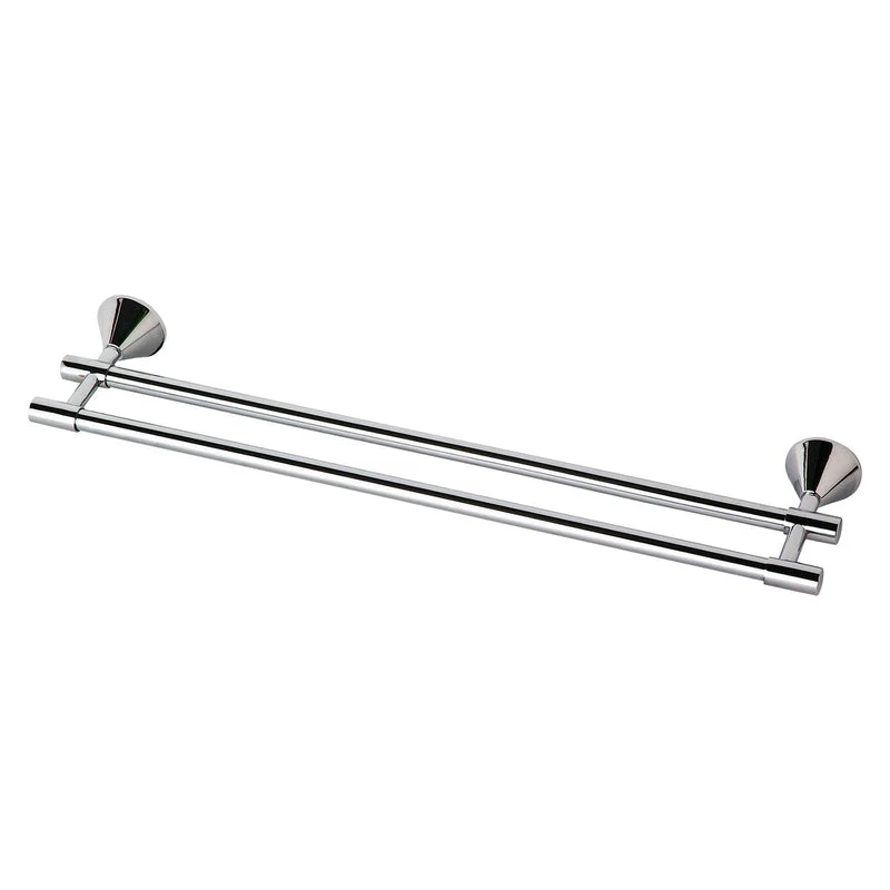 Phoenix Ivy Double Towel Rail 760mm - Chrome