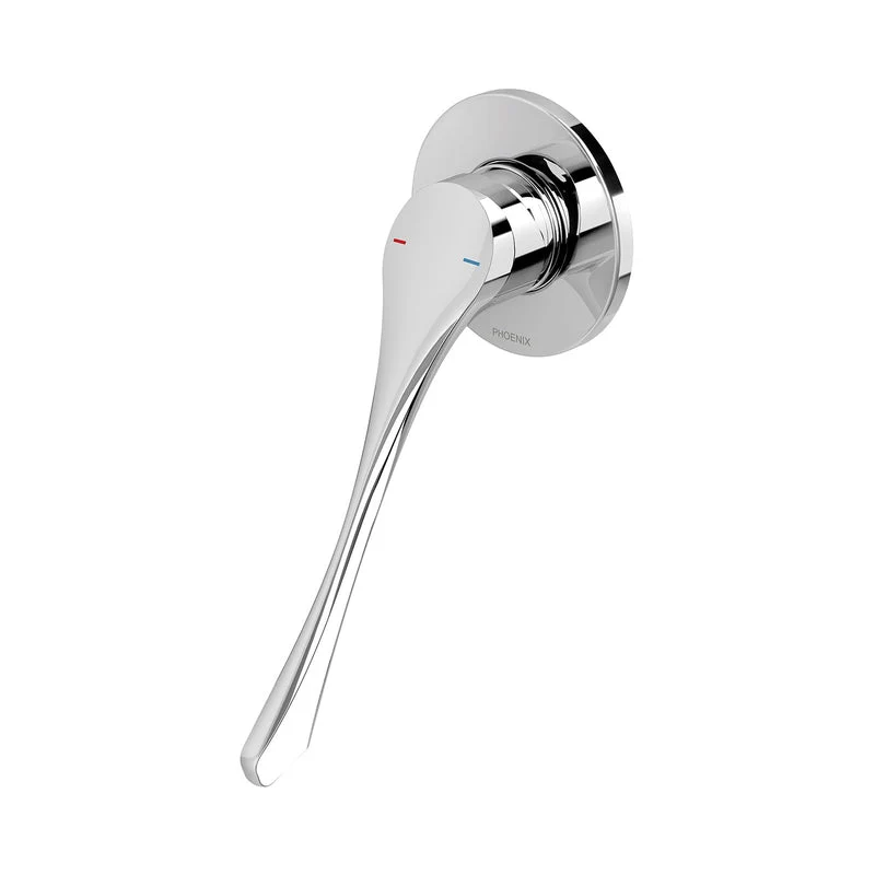 Phoenix Ivy MKII Extended Handle Shower / Wall Mixer Trim Kit - Chrome
