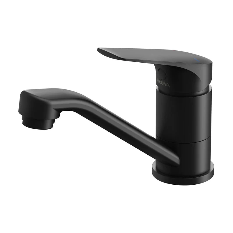 Phoenix Ivy MKII Swivel Basin Mixer - Black Matte