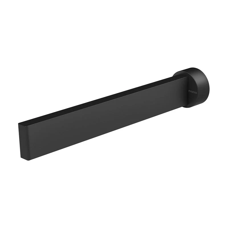Phoenix Lexi MKII Bath Outlet 200mm - Black Matte