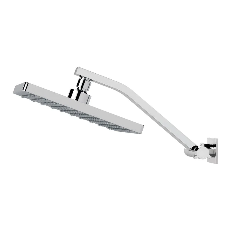 Phoenix Lexi Universal Shower Arm & 200mm Square Rose - Chrome