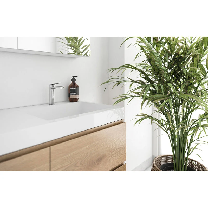 Phoenix Mekko Basin Mixer Tap - Chrome - Image 3