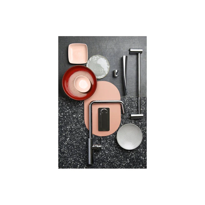 Phoenix Mekko Kitchen Sink Mixer Tap 190mm Squareline - Chrome - Image 3