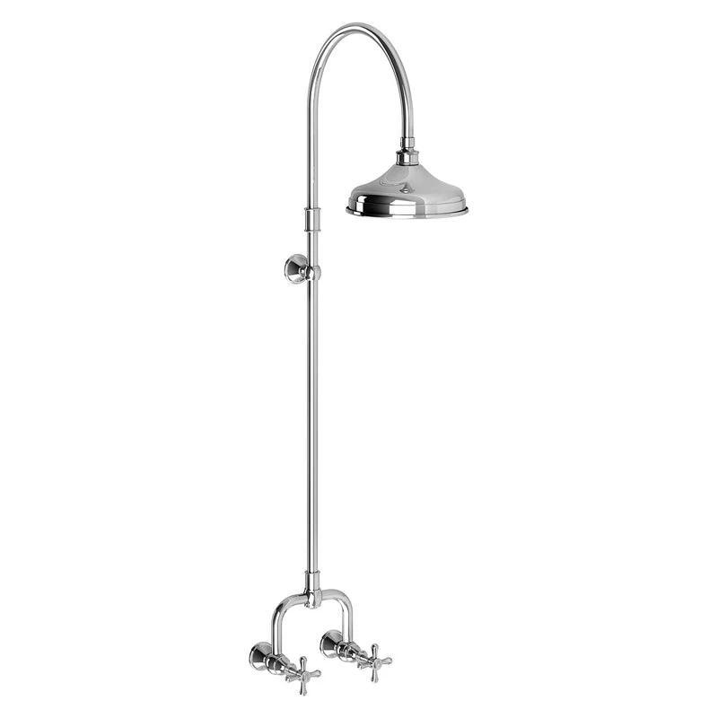 Phoenix Nostalgia Exposed Shower Set - Chrome