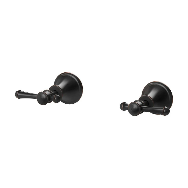 Phoenix Nostalgia Lever Wall Top Assemblies - Antique Black