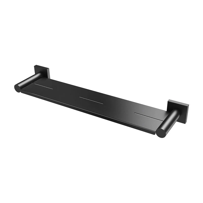 Phoenix Radii Metal Shelf Square Plate - Black Matte