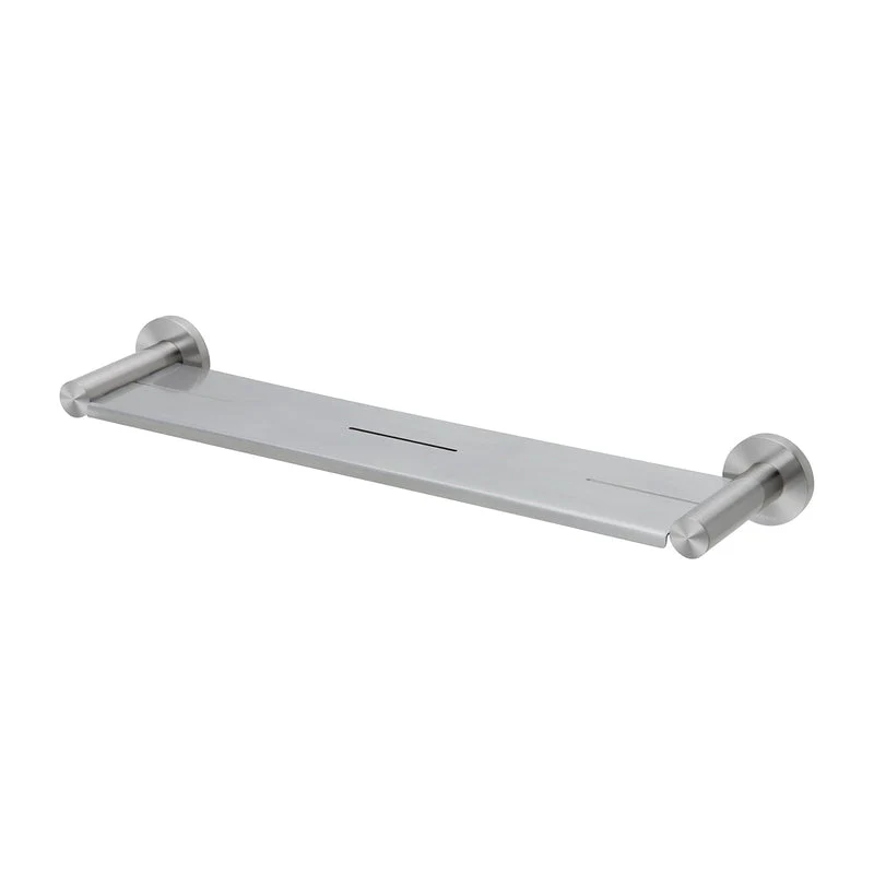 Phoenix Radii SS 316 Shower Shelf Round Plate - Stainless Steel