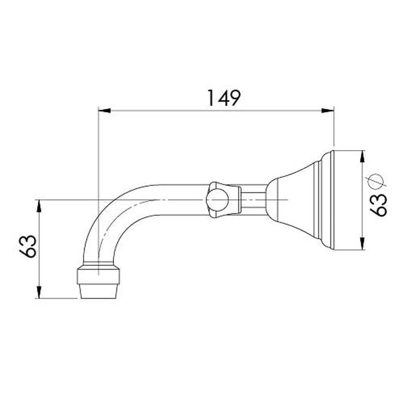 Phoenix Rhapsody Lever Bath Set - Chrome - Image 2