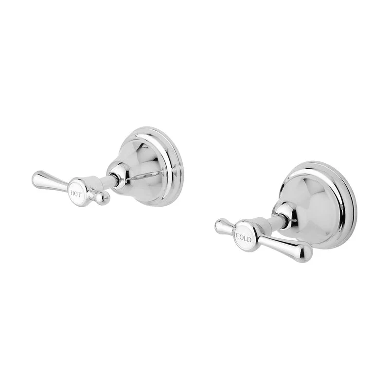 Phoenix Rhapsody Lever Wall Top Assemblies - Chrome