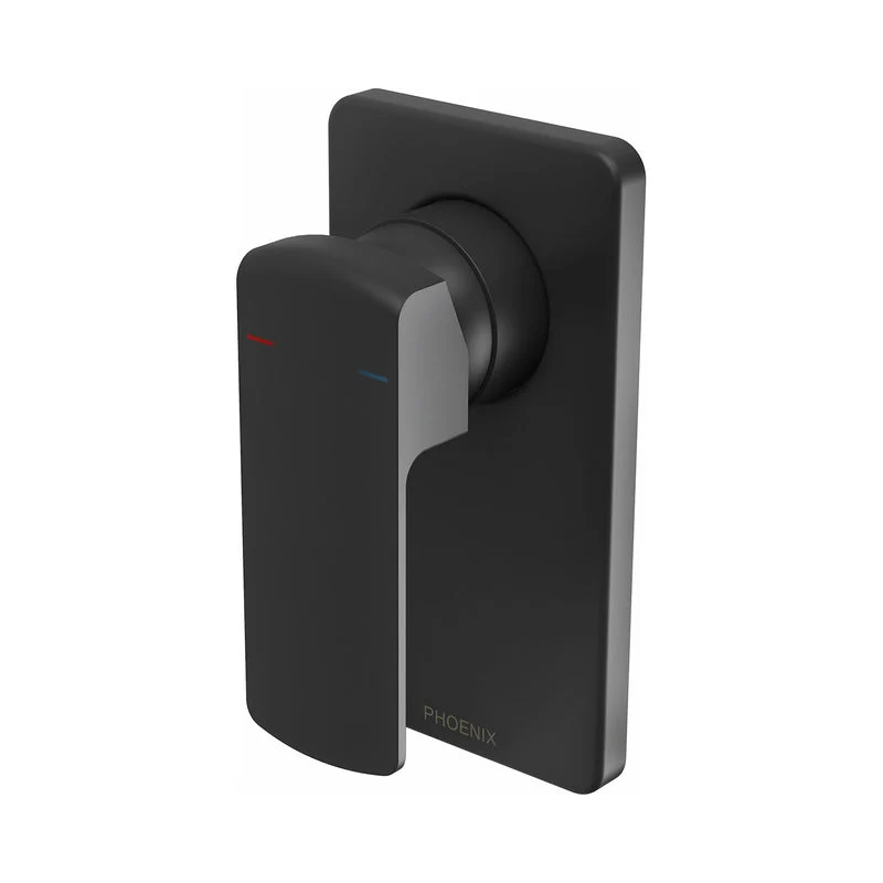 Phoenix Teva Shower / Wall Mixer Trim Kit Only - Black Matte