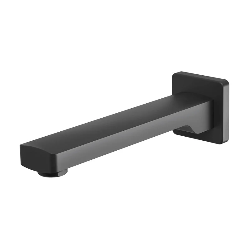 Phoenix Teva Wall Bath Outlet 200mm - Black Matte