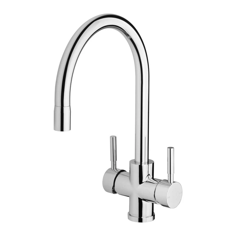 Phoenix Vivid Filtered Sink Mixer 220mm Gooseneck - Chrome