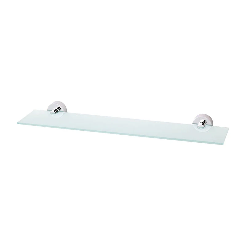 Phoenix Vivid Glass Shelf - Chrome