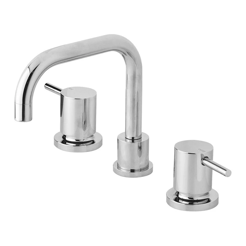 Phoenix Vivid Pin Lever Basin Set Swivel Squareline Outlet - Chrome