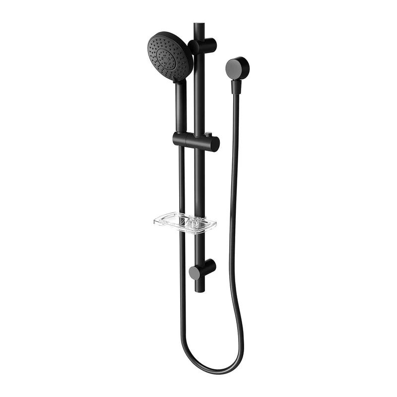 Phoenix Vivid Rail Shower - Black Matte