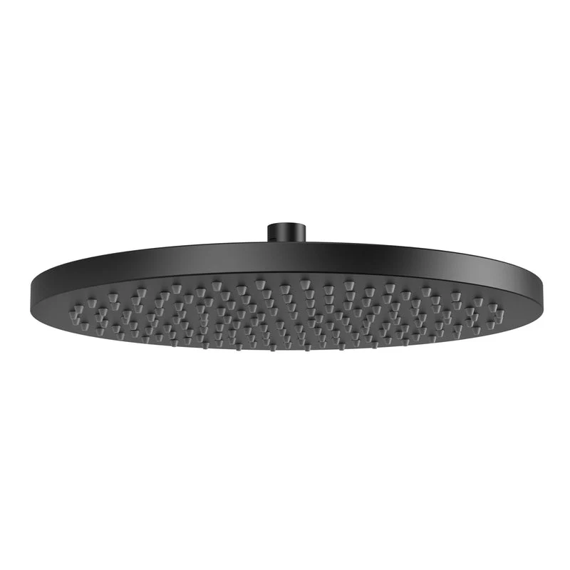 Phoenix Vivid Shower Rose / Shower Head 300mm Round - Black Matte