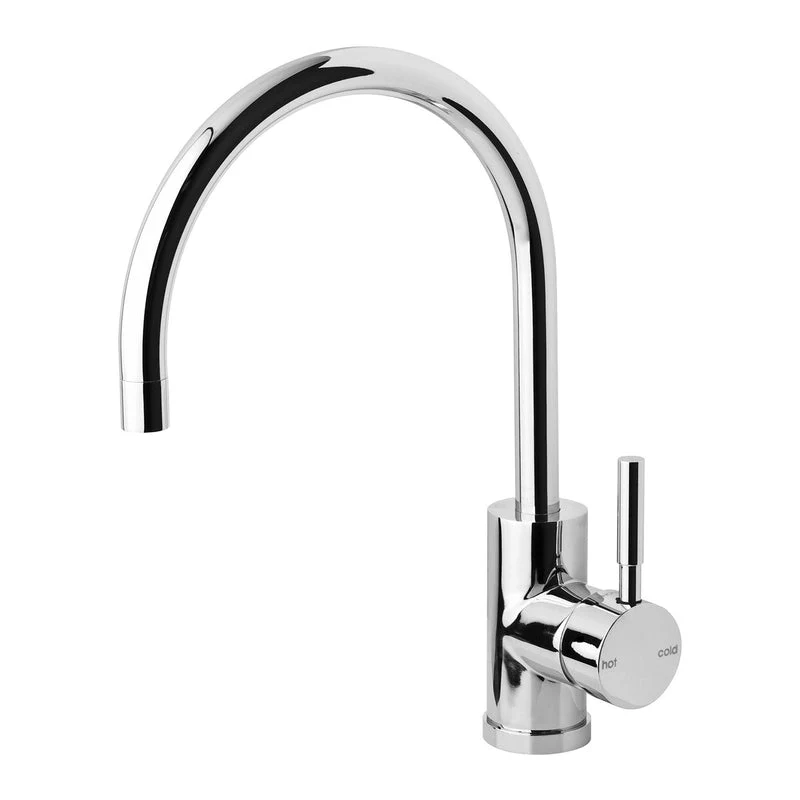 Phoenix Vivid Sink Mixer 220mm Gooseneck - Chrome
