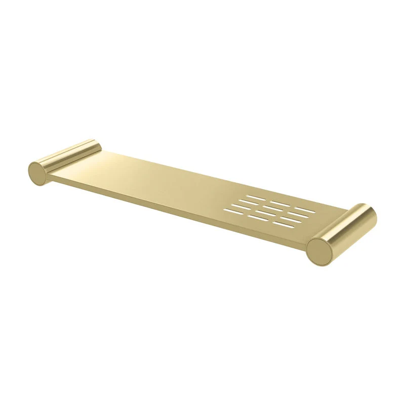Phoenix Vivid Slimline Metal Shelf - Brushed Gold