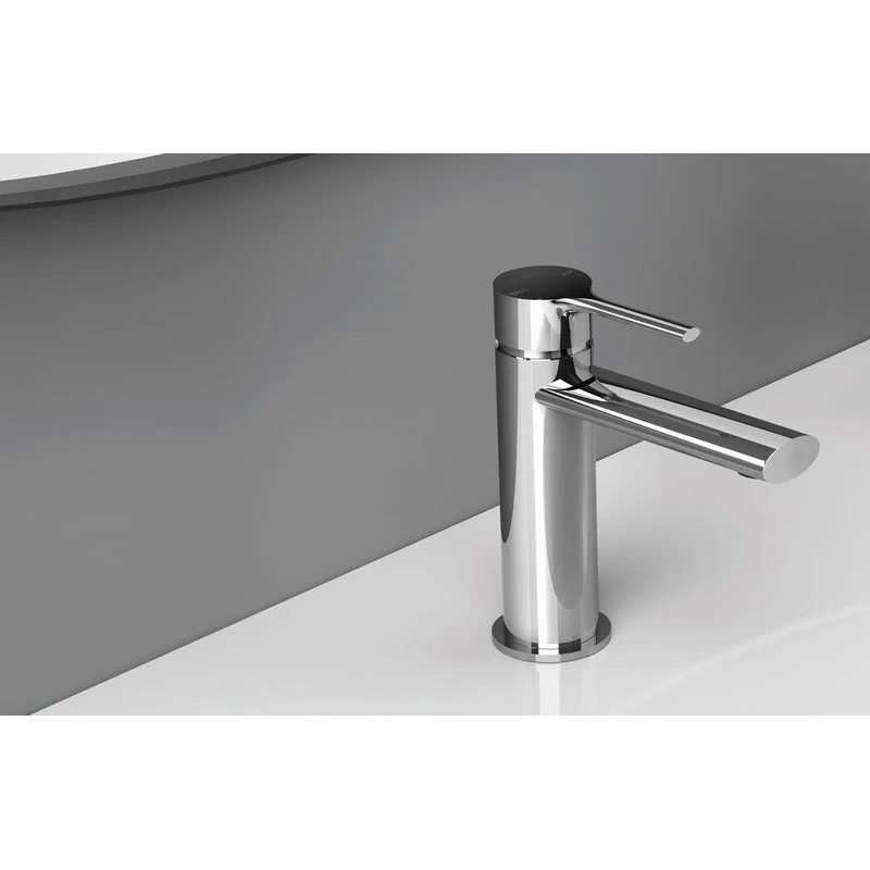 Phoenix Vivid Slimline Oval Basin Mixer - Black Matte - Image 3