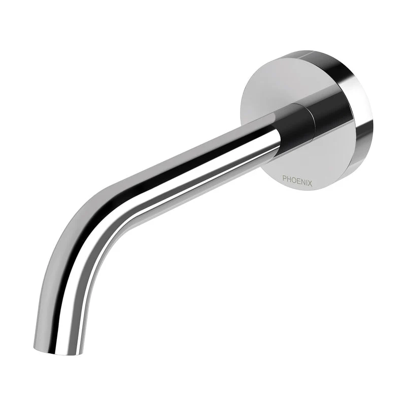Phoenix Vivid Slimline Plus Wall Basin / Bath Outlet 180mm - Chrome