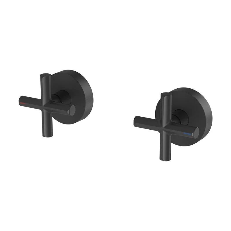 Phoenix Vivid Slimline Plus Wall Top Assemblies - Black Matte