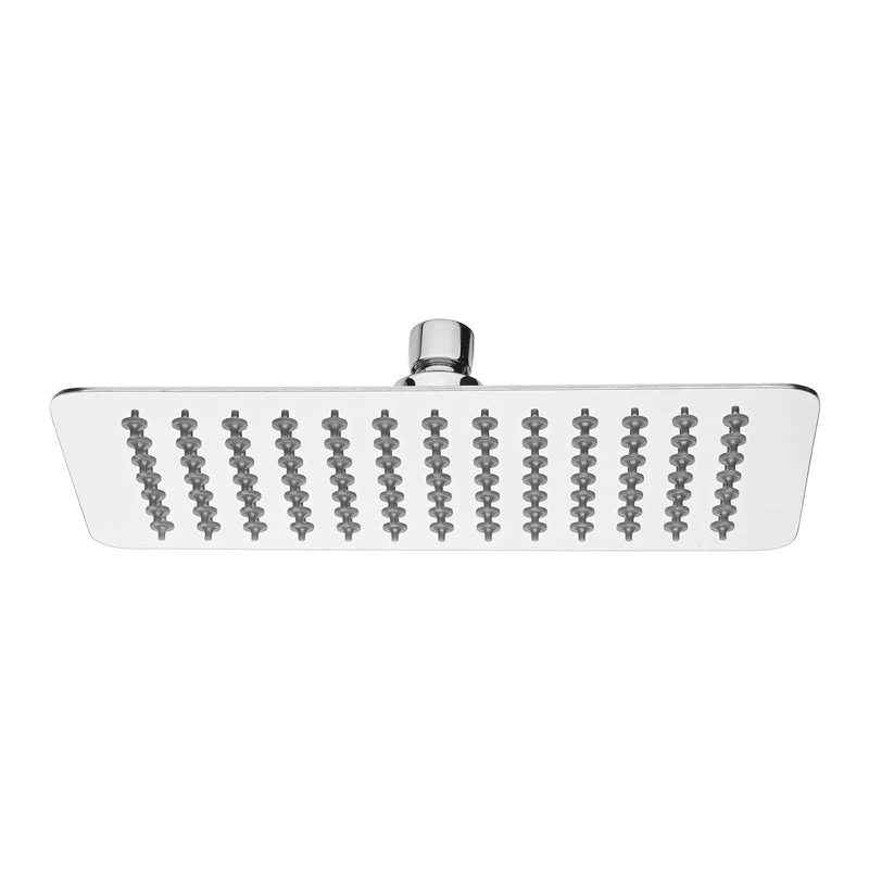 Phoenix Vivid Slimline Shower Rose / Shower Head 250x150mm Slimline Rectangle - Stainless Steel