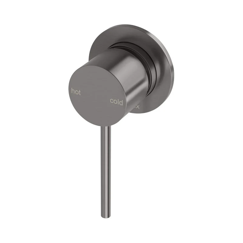 Phoenix Vivid Slimline Shower / Wall Mixer 60mm Backplate - Brushed Carbon