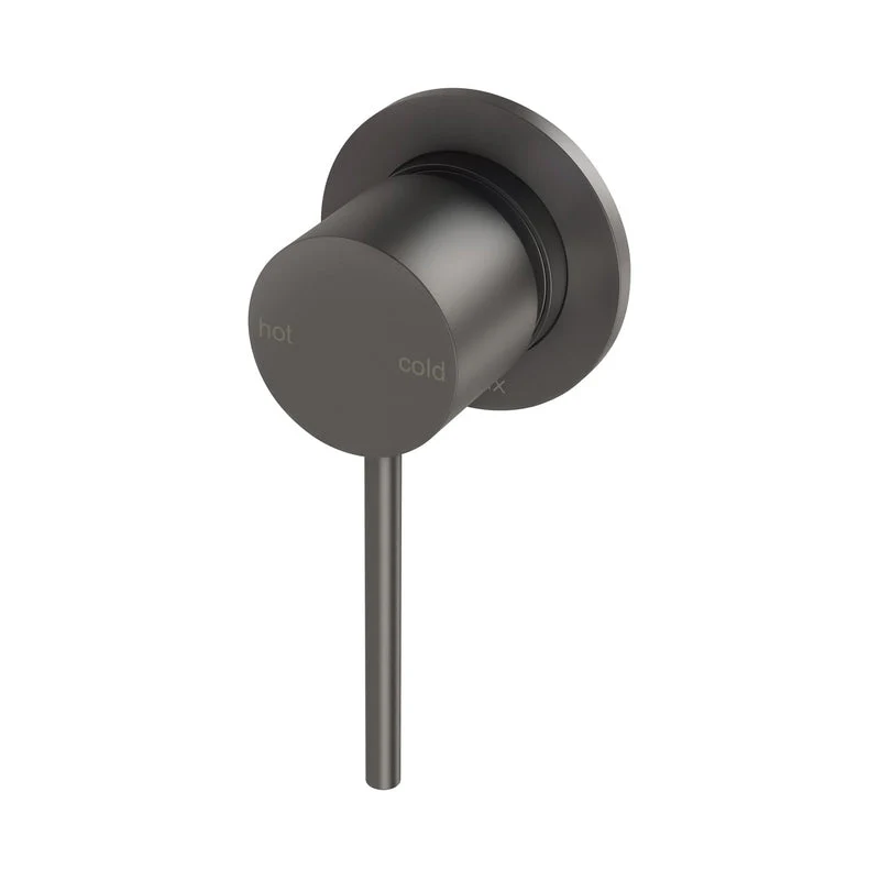 Phoenix Vivid Slimline Shower / Wall Mixer 60mm Backplate - Gun Metal