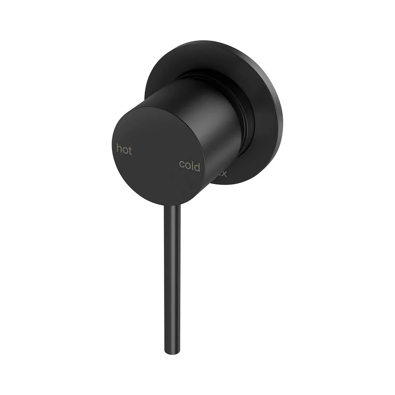 Phoenix Vivid Slimline Shower / Wall Mixer 60mm Backplate - Black Matte