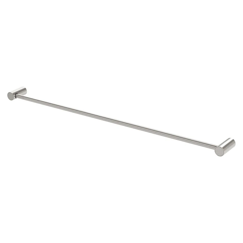 Phoenix Vivid Slimline Single Towel Rail 800mm - Brushed Nickel