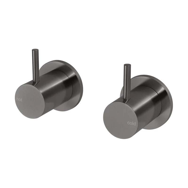 Phoenix Vivid Slimline Wall Top Assemblies - Brushed Carbon