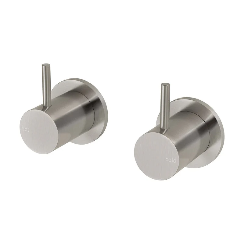 Phoenix Vivid Slimline Wall Top Assemblies - Brushed Nickel