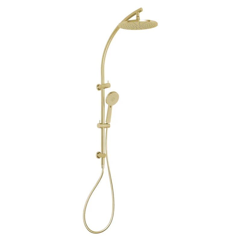 Phoenix Vivid Twin Shower - Brushed Gold